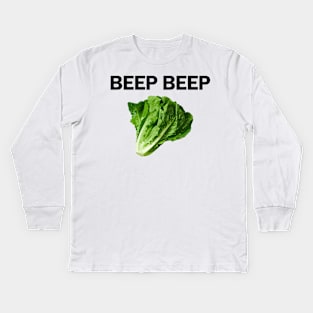 BEEP BEEP LETTUCE Kids Long Sleeve T-Shirt